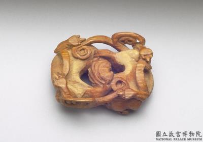 图片[3]-Bamboo paired beasts, Qing dynasty (1644-1911)-China Archive